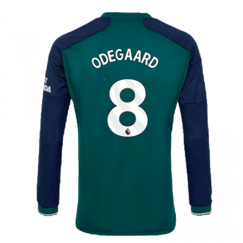 2023-2024 Arsenal Long Sleeve Third Shirt (Odegaard 8) 2023-2024 Arsenal Long Sleeve Third Shirt (Odegaard 8)