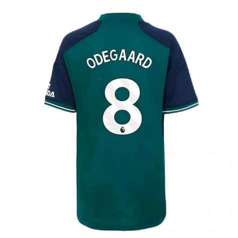 2023-2024 Arsenal Third Shirt (Kids) (Odegaard 8) 2023-2024 Arsenal Third Shirt (Kids) (Odegaard 8)