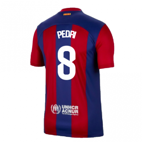 2023-2024 Barcelona Home Shirt (Pedri 8) 2023-2024 Barcelona Home Shirt (Pedri 8)
