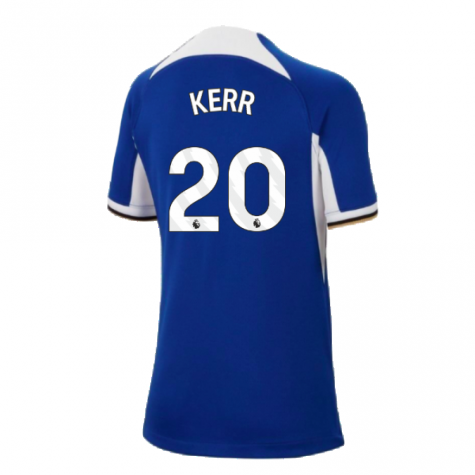 2023-2024 Chelsea Home Shirt (Kids) (Kerr 20) 2023-2024 Chelsea Home Shirt (Kids) (Kerr 20)