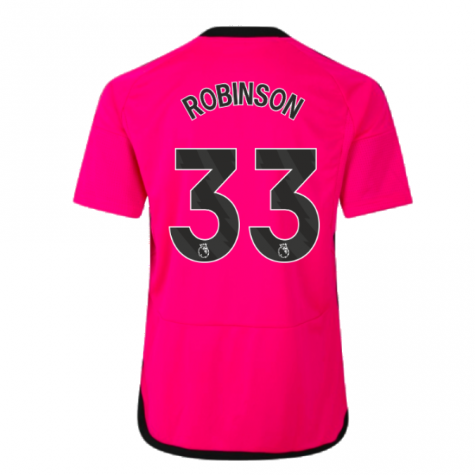 2023-2024 Fulham Away Shirt (Kids) (Robinson 33) 2023-2024 Fulham Away Shirt (Kids) (Robinson 33)