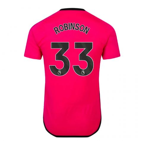 2023-2024 Fulham Away Shirt (Robinson 33) 2023-2024 Fulham Away Shirt (Robinson 33)