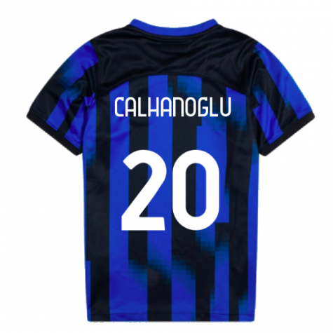 2023-2024 Inter Milan Home Mini Kit (Calhanoglu 20) 2023-2024 Inter Milan Home Mini Kit (Calhanoglu 20)