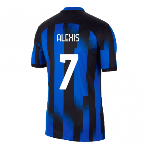 2023-2024 Inter Milan Home Shirt (Alexis 7) 2023-2024 Inter Milan Home Shirt (Alexis 7)