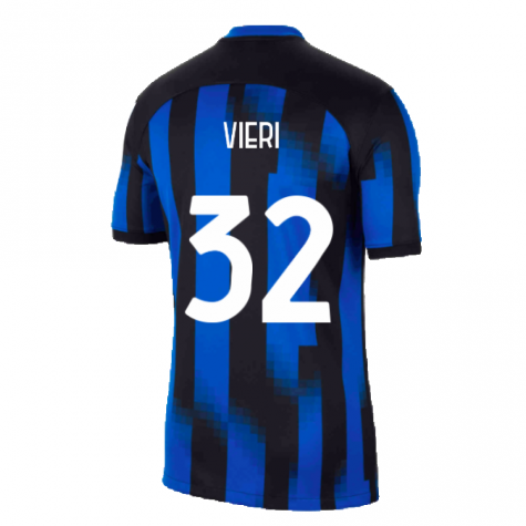 2023-2024 Inter Milan Home Shirt (Vieri 32) 2023-2024 Inter Milan Home Shirt (Vieri 32)