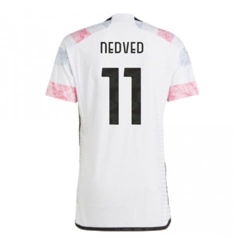 2023-2024 Juventus Authentic Away Shirt (NEDVED 11) 2023-2024 Juventus Authentic Away Shirt (NEDVED 11)