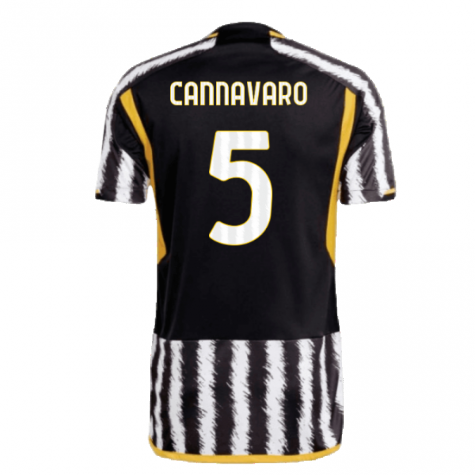 2023-2024 Juventus Home Shirt (CANNAVARO 5) 2023-2024 Juventus Home Shirt (CANNAVARO 5)