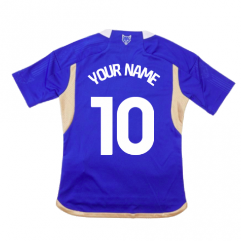 2023-2024 Leicester City Home Shirt (Kids) (Your Name) 2023-2024 Leicester City Home Shirt (Kids) (Your Name)