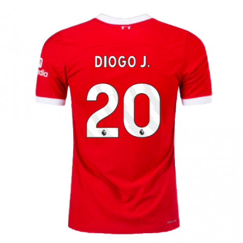 2023-2024 Liverpool Home Dri-Fit ADV Match Shirt (Diogo J. 20) 2023-2024 Liverpool Home Dri-Fit ADV Match Shirt (Diogo J. 20)