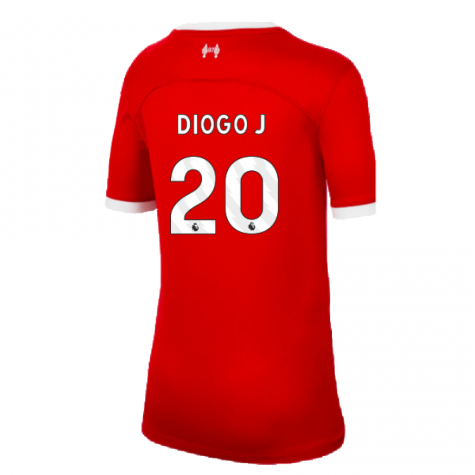 2023-2024 Liverpool Home Shirt (Kids) (Diogo J 20) 2023-2024 Liverpool Home Shirt (Kids) (Diogo J 20)