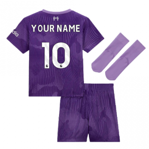 2023-2024 Liverpool Third Baby Kit (Your Name) 2023-2024 Liverpool Third Baby Kit (Your Name)