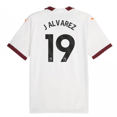 2023-2024 Man City Away Shirt (J ALVAREZ 19) 2023-2024 Man City Away Shirt (J ALVAREZ 19)