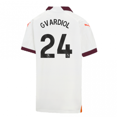 2023-2024 Man City Away Shirt (Kids) (Gvardiol 24) 2023-2024 Man City Away Shirt (Kids) (Gvardiol 24)