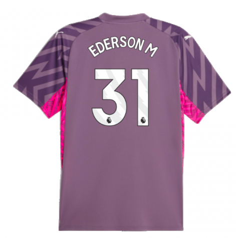 2023-2024 Man City Goalkeeper Shirt (Purple Charcoal) (Ederson M 31) 2023-2024 Man City Goalkeeper Shirt (Purple Charcoal) (Ederson M 31)