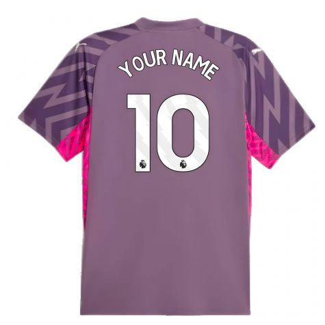 2023-2024 Man City Goalkeeper Shirt (Purple Charcoal) (Your Name) 2023-2024 Man City Goalkeeper Shirt (Purple Charcoal) (Your Name)