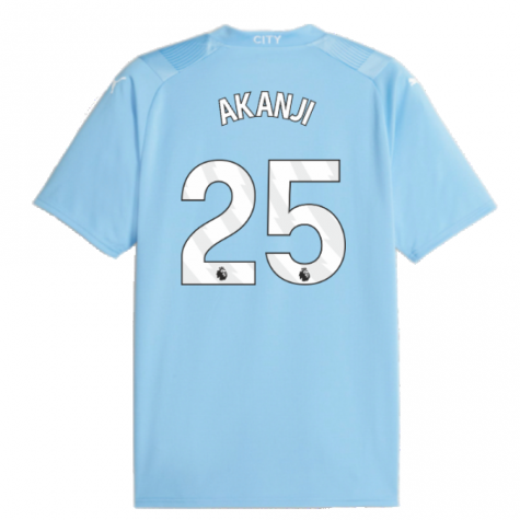 2023-2024 Man City Home Shirt (AKANJI 25) 2023-2024 Man City Home Shirt (AKANJI 25)