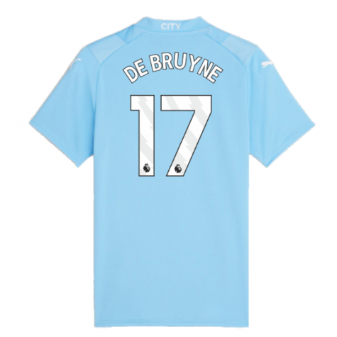 2023-2024 Man City Home Shirt (Ladies) (DE BRUYNE 17) 2023-2024 Man City Home Shirt (Ladies) (DE BRUYNE 17)