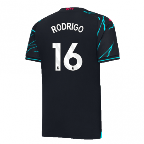 2023-2024 Man City Third Shirt (RODRIGO 16) 2023-2024 Man City Third Shirt (RODRIGO 16)