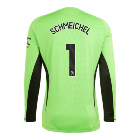 2023-2024 Man Utd Home Goalkeeper Shirt (Solar Green) (SCHMEICHEL 1) 2023-2024 Man Utd Home Goalkeeper Shirt (Solar Green) (SCHMEICHEL 1)