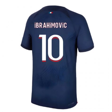 2023-2024 PSG Home Shirt (Ibrahimovic 10) 2023-2024 PSG Home Shirt (Ibrahimovic 10)