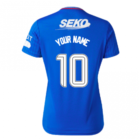 2023-2024 Rangers Home Shirt (Ladies) (Your Name) 2023-2024 Rangers Home Shirt (Ladies) (Your Name)