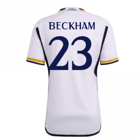 2023-2024 Real Madrid Home Shirt (Beckham 23) 2023-2024 Real Madrid Home Shirt (Beckham 23)