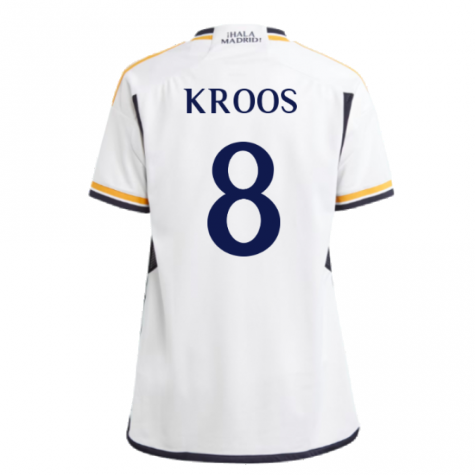 2023-2024 Real Madrid Home Shirt (Kids) (Kroos 8) 2023-2024 Real Madrid Home Shirt (Kids) (Kroos 8)