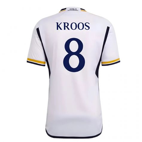 2023-2024 Real Madrid Home Shirt (Kroos 8) 2023-2024 Real Madrid Home Shirt (Kroos 8)