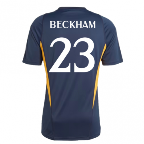 2023-2024 Real Madrid Training Shirt (Legend Ink) (Beckham 23) 2023-2024 Real Madrid Training Shirt (Legend Ink) (Beckham 23)