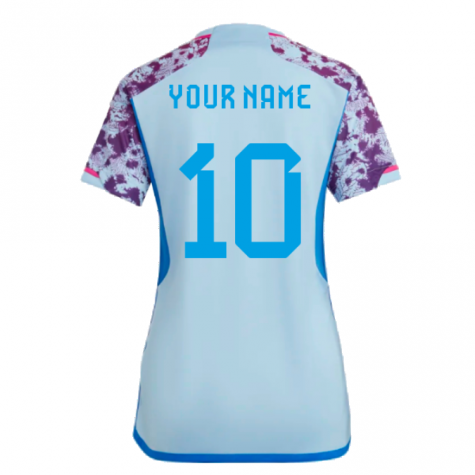 2023-2024 Spain Away Shirt (Ladies) (Your Name) 2023-2024 Spain Away Shirt (Ladies) (Your Name)