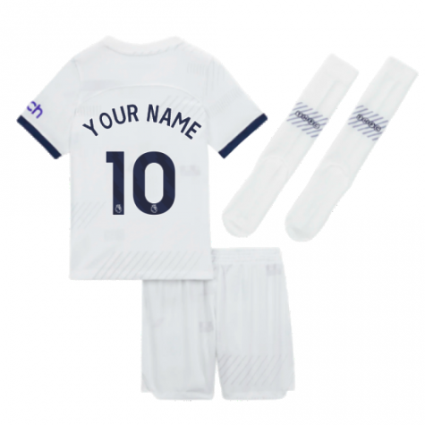 2023-2024 Tottenham Home Mini Kit (Your Name) 2023-2024 Tottenham Home Mini Kit (Your Name)