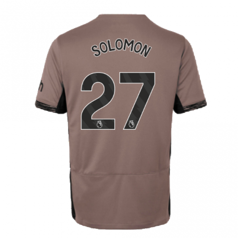 2023-2024 Tottenham Third Shirt (Solomon 27) 2023-2024 Tottenham Third Shirt (Solomon 27)