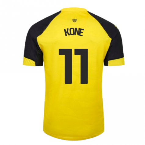 2023-2024 Watford Home Shirt (no sponsor) (Kone 11) 2023-2024 Watford Home Shirt (no sponsor) (Kone 11)
