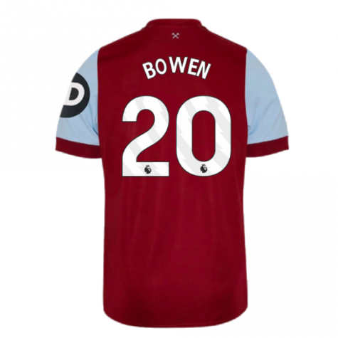 2023-2024 West Ham Home Shirt (Kids) (BOWEN 20) 2023-2024 West Ham Home Shirt (Kids) (BOWEN 20)
