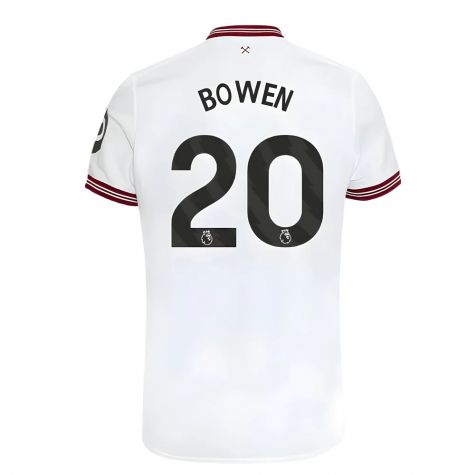 2023-2024 West Ham United Away Shirt (Kids) (BOWEN 20) 2023-2024 West Ham United Away Shirt (Kids) (BOWEN 20)