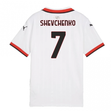2024-2025 AC Milan Away Shirt (Kids) (Shevchenko 7) 2024-2025 AC Milan Away Shirt (Kids) (Shevchenko 7)