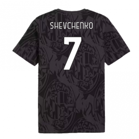 2024-2025 AC Milan ftblCulture Tee AOP (Black) (Shevchenko 7) 2024-2025 AC Milan ftblCulture Tee AOP (Black) (Shevchenko 7)