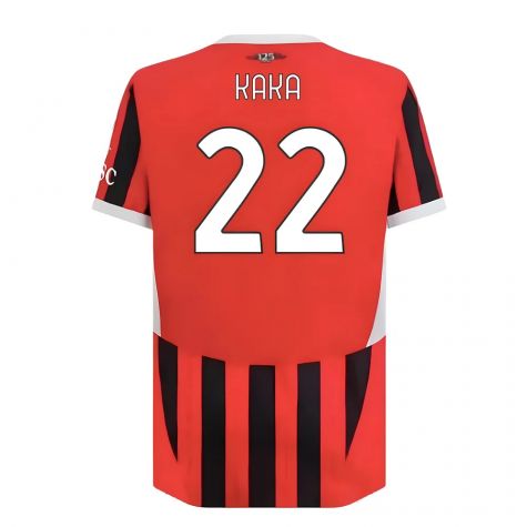 2024-2025 AC Milan Home Authentic Shirt (Kaka 22) 2024-2025 AC Milan Home Authentic Shirt (Kaka 22)
