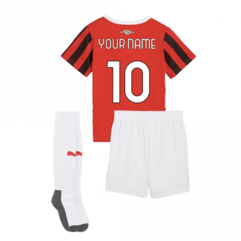 2024-2025 AC Milan Home Mini Kit (Your Name) 2024-2025 AC Milan Home Mini Kit (Your Name)