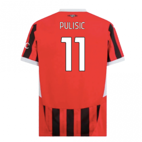 2024-2025 AC Milan Home Shirt (Pulisic 11) 2024-2025 AC Milan Home Shirt (Pulisic 11)
