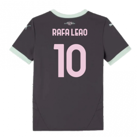 2024-2025 AC Milan Third Shirt (Kids) (Rafa Leao 10) 2024-2025 AC Milan Third Shirt (Kids) (Rafa Leao 10)