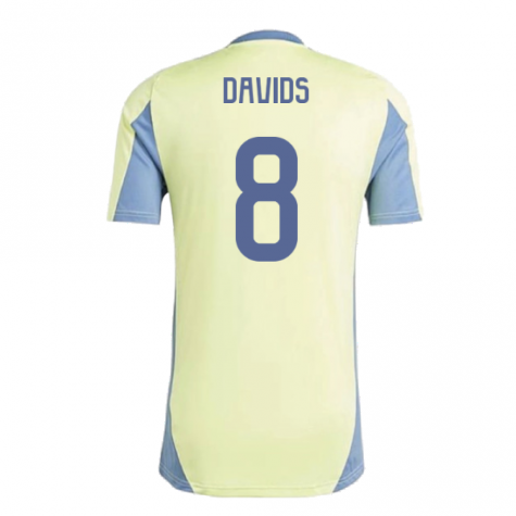 2024-2025 Ajax Training Jersey (Pulse Yellow) (Davids 8) 2024-2025 Ajax Training Jersey (Pulse Yellow) (Davids 8)