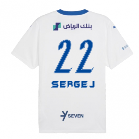 2024-2025 Al Hilal Away Shirt (Sergej 22) 2024-2025 Al Hilal Away Shirt (Sergej 22)