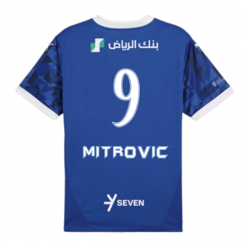 2024-2025 Al Hilal Home Shirt (Mitrovic 9) 2024-2025 Al Hilal Home Shirt (Mitrovic 9)