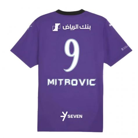 2024-2025 Al Hilal Third Shirt (Mitrovic 9) 2024-2025 Al Hilal Third Shirt (Mitrovic 9)