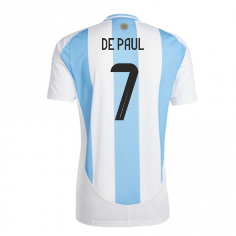 2024-2025 Argentina Home Shirt (DE PAUL 7) 2024-2025 Argentina Home Shirt (DE PAUL 7)