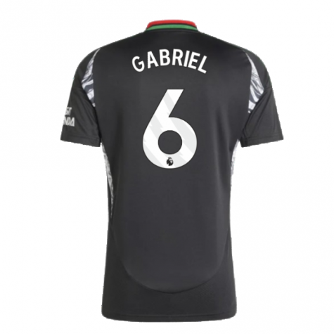 2024-2025 Arsenal Away Shirt (Gabriel 6) 2024-2025 Arsenal Away Shirt (Gabriel 6)