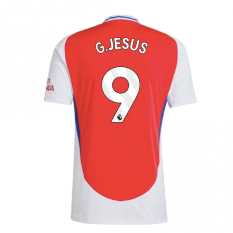 2024-2025 Arsenal Home Shirt (G.Jesus 9) 2024-2025 Arsenal Home Shirt (G.Jesus 9)