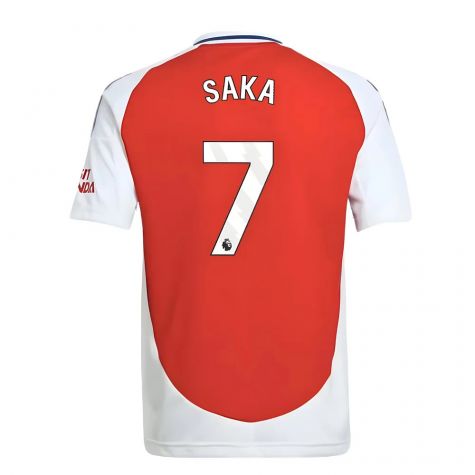 2024-2025 Arsenal Home Shirt (Kids) (Saka 7) 2024-2025 Arsenal Home Shirt (Kids) (Saka 7)