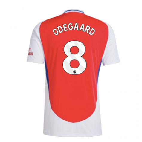 2024-2025 Arsenal Home Shirt (Odegaard 8) 2024-2025 Arsenal Home Shirt (Odegaard 8)